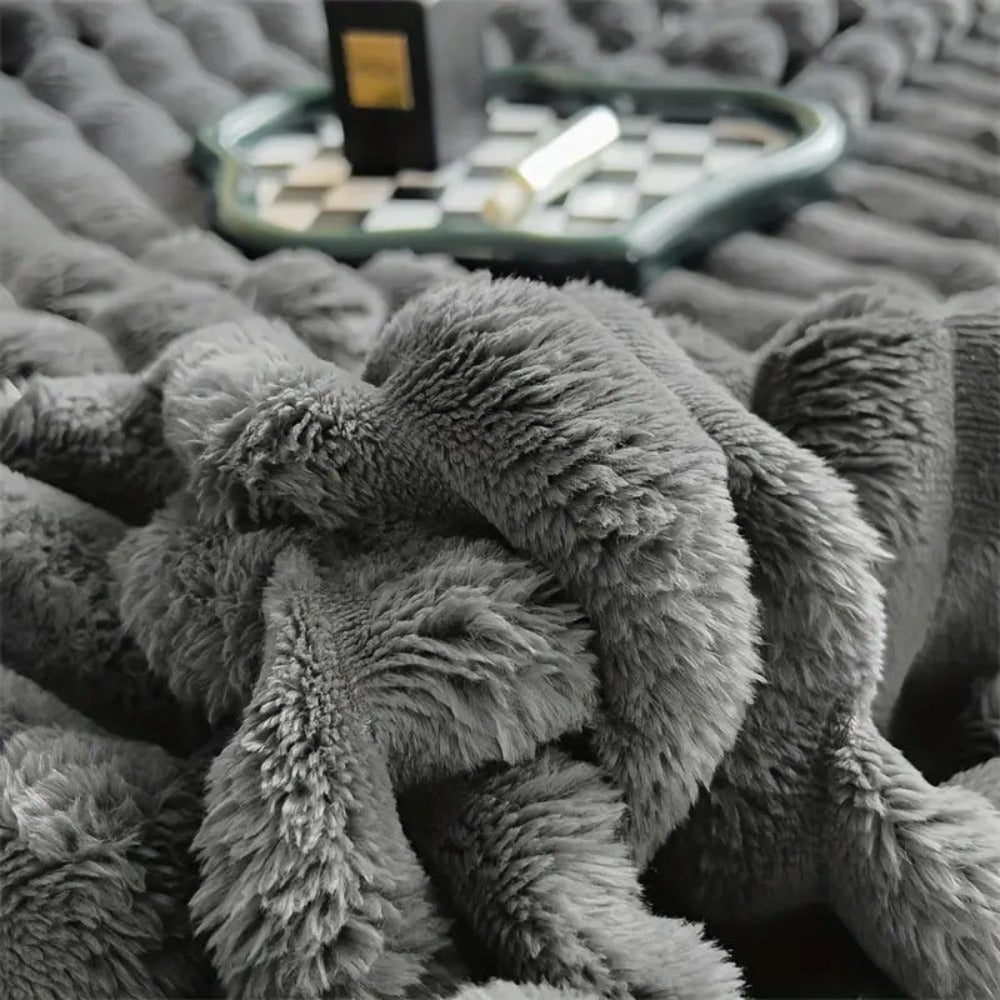 Plush Velvet Throw Blanket