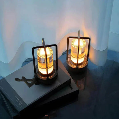 Elegant Glass Table Light - LumiCrystal