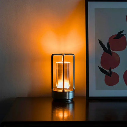 Elegant Glass Table Light - LumiCrystal - Cofik