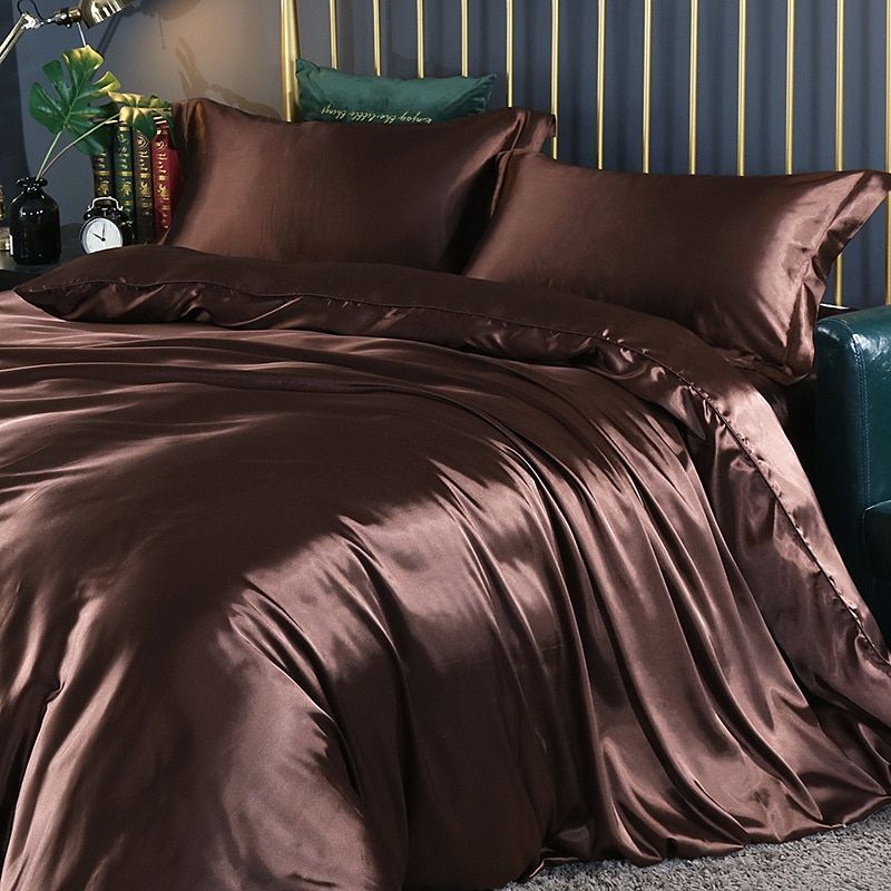 Soft Premium Silk Bedding Set 4 Piece