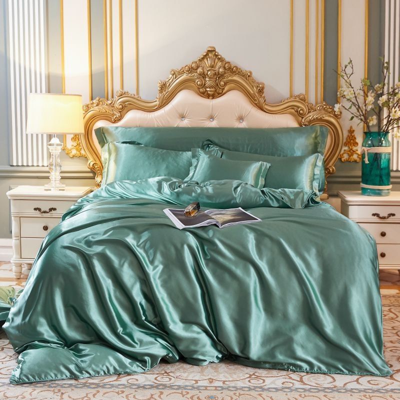 Soft Premium Silk Bedding Set 4 Piece