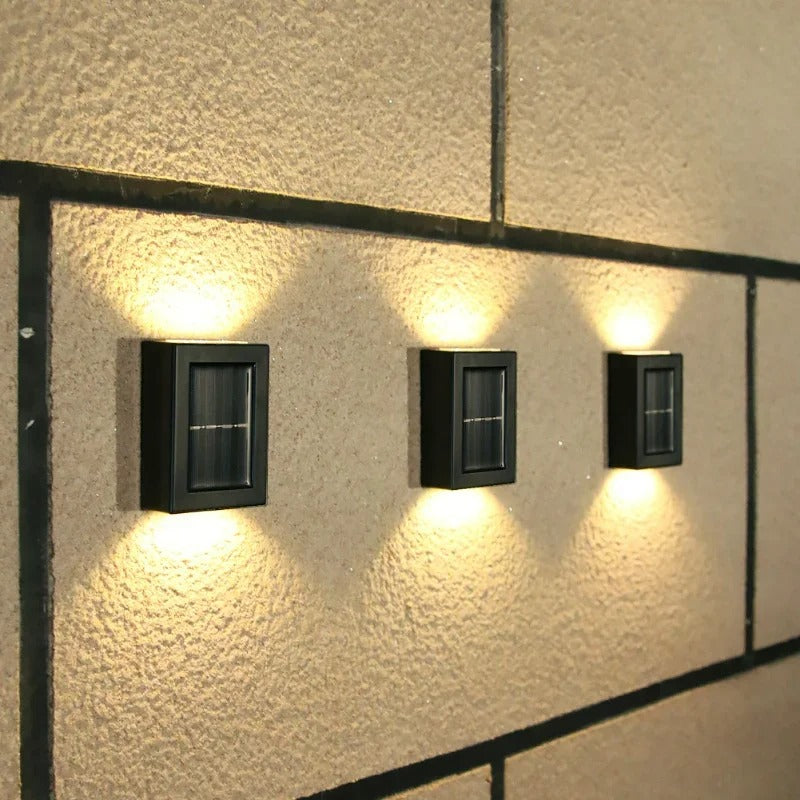 Luxury Wireless Solar LED Wall Lamps - SolarGlow