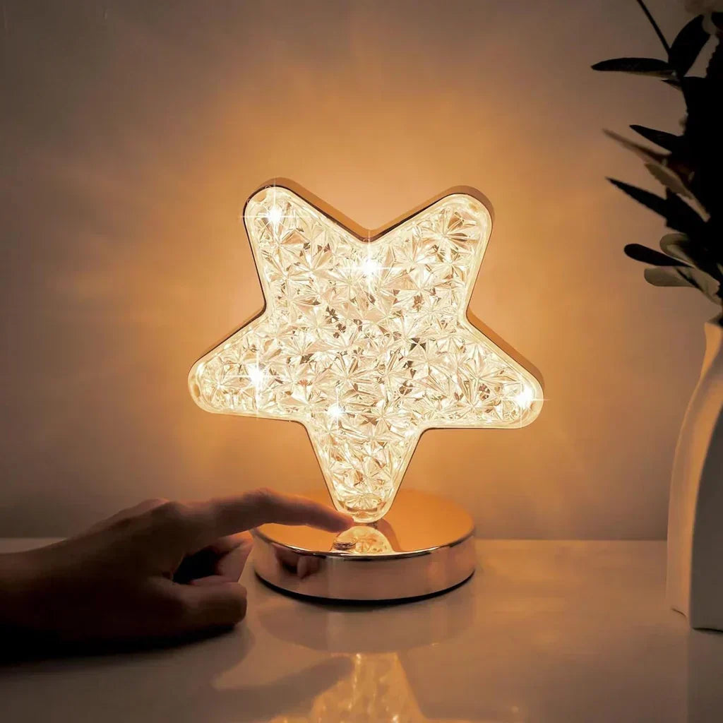 Magical Crystal Table Lamp with Dimming Function - Celestia