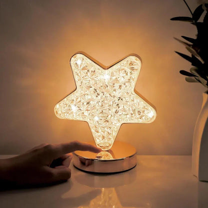 Magical Crystal Table Lamp with Dimming Function - Celestia