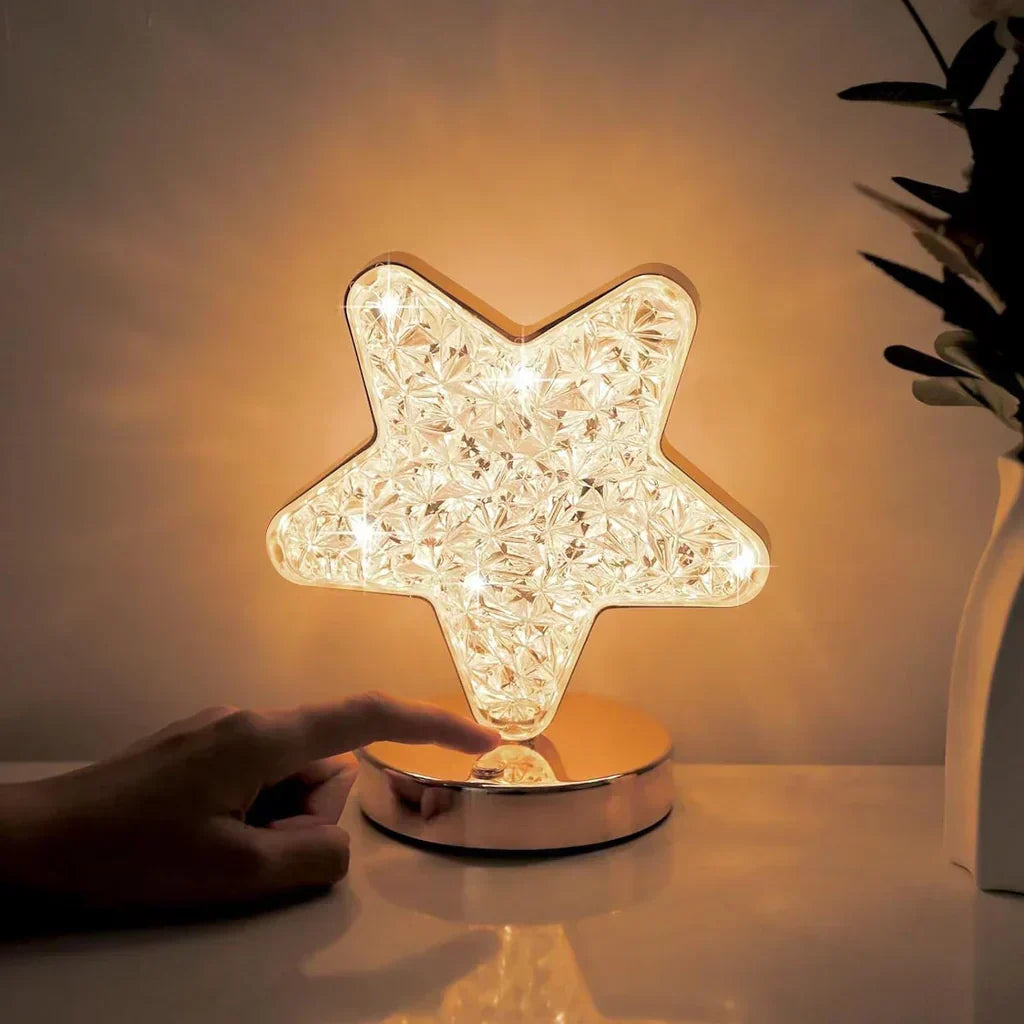 Stylish Glass Dimmable Table Light