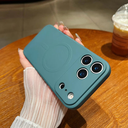 Flexible Magnetic Silicone iPhone 17 Case