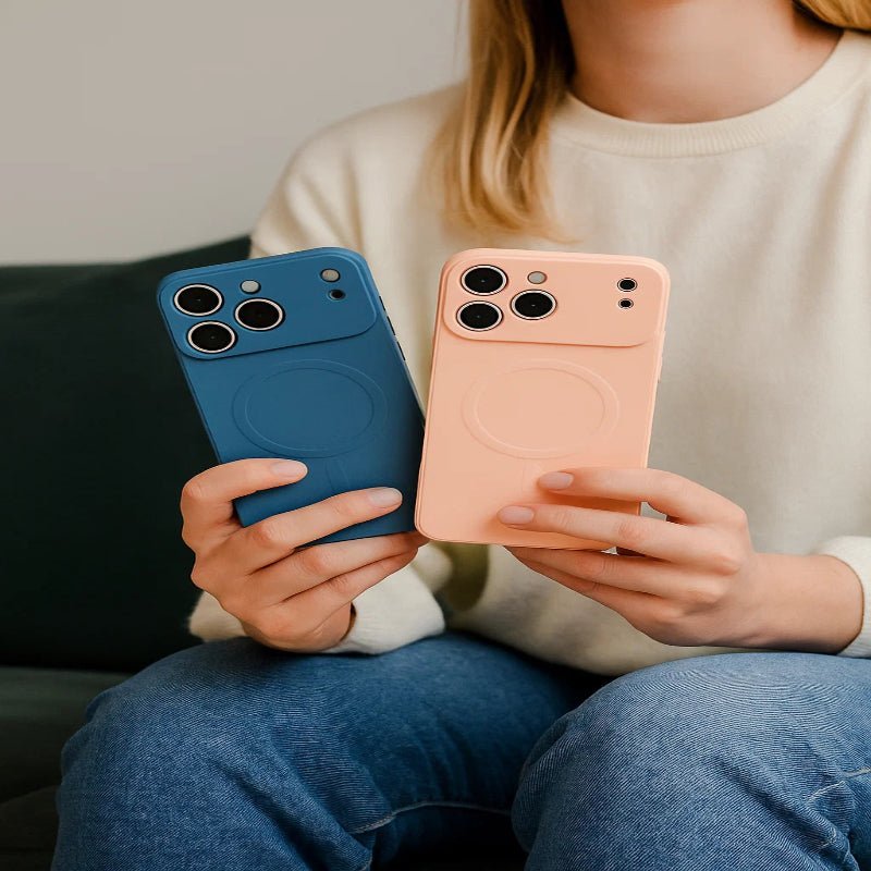 Flexible Magnetic Silicone iPhone 17 Case