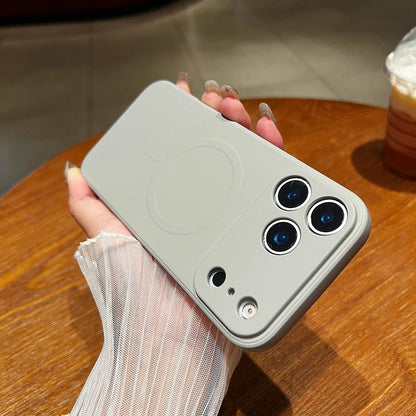 Flexible Magnetic Silicone iPhone 17 Case