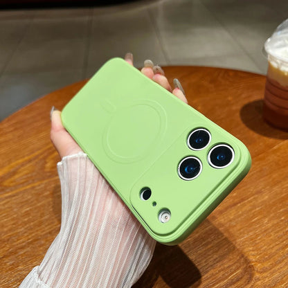 Flexible Magnetic Silicone iPhone 17 Case