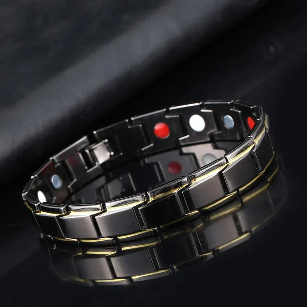 Simple Adjustable Magnetic Wristband for Men Women