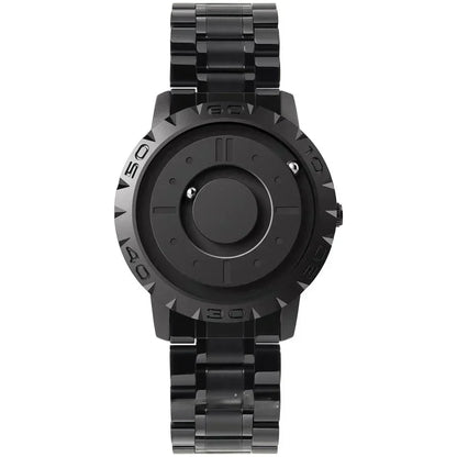 Unique Magnetic Sphere Leather Watch