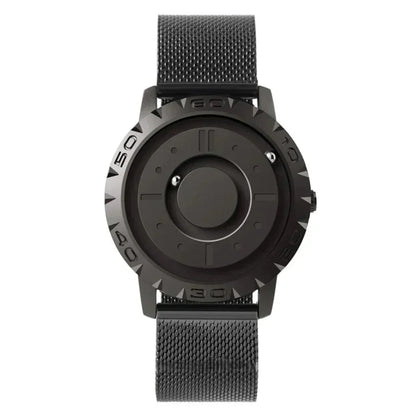 Unique Magnetic Sphere Leather Watch