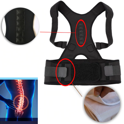 Adjustable Support Back Brace - Posture Corrector