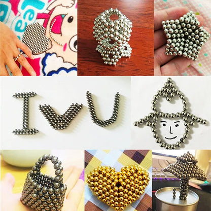 Strong Magnetic Colorful Ball Set