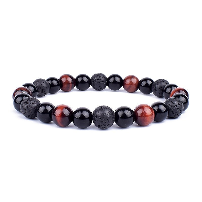 Stylish Magnetic Black Stone Bracelet - Cofik