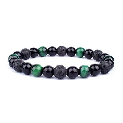 Stylish Magnetic Black Stone Bracelet