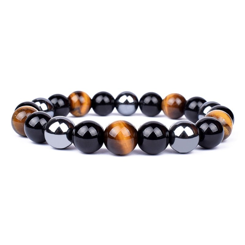 Stylish Magnetic Black Stone Bracelet