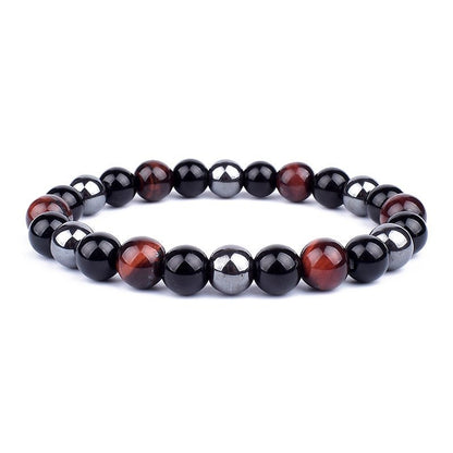 Stylish Magnetic Black Stone Bracelet