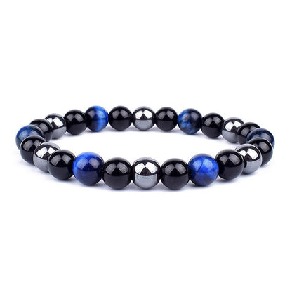 Stylish Magnetic Black Stone Bracelet