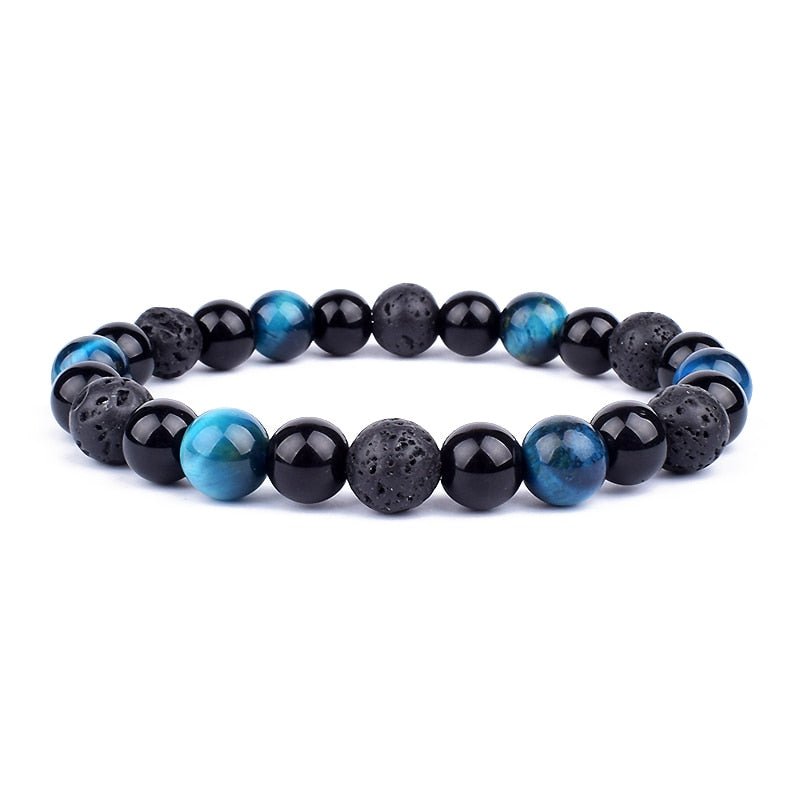 Stylish Magnetic Black Stone Bracelet