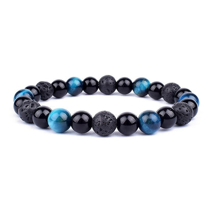 Stylish Magnetic Black Stone Bracelet