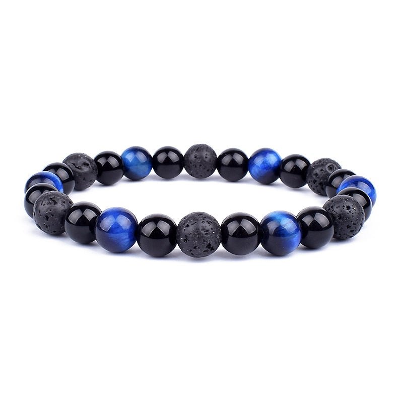 Stylish Magnetic Black Stone Bracelet