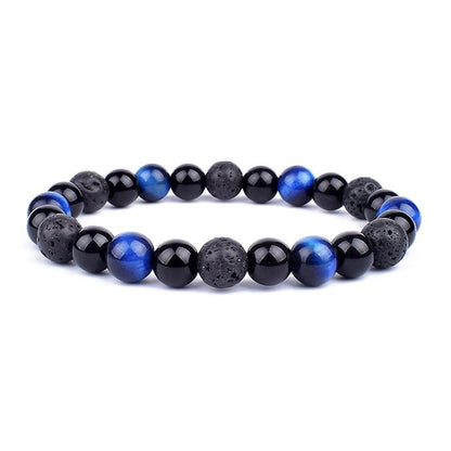 Stylish Magnetic Black Stone Bracelet