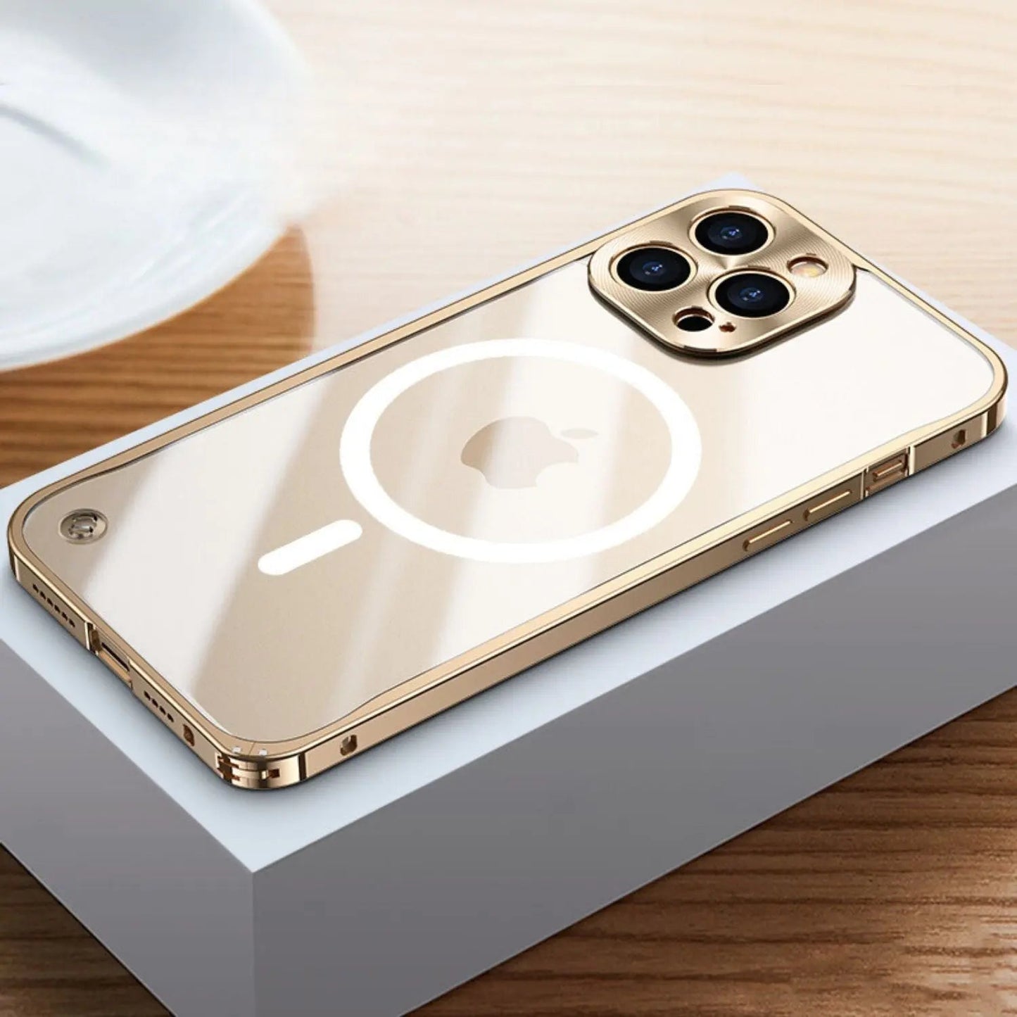 Premium Metal iPhone Pro Max Case with Slim Fit