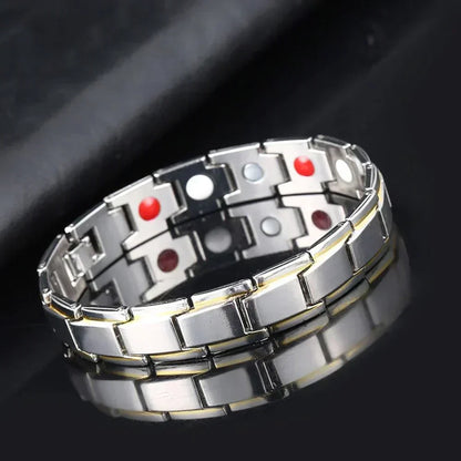 Simple Adjustable Magnetic Wristband for Men Women