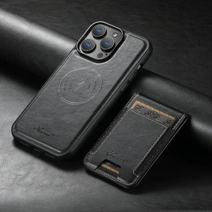 Premium Leather Phone Case with Card Slot and MagSafe