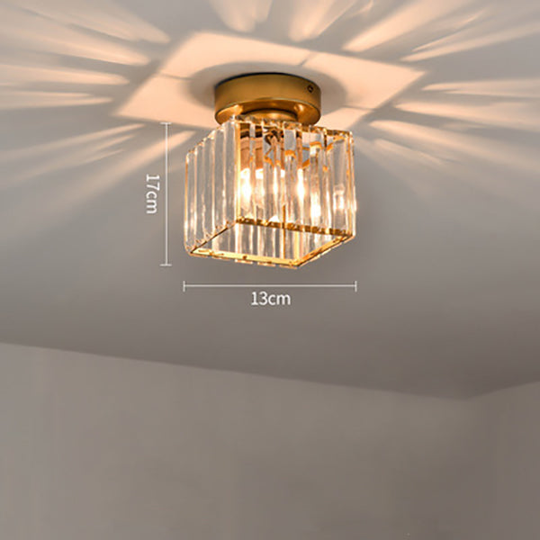 Luxurious Sparkling Crystal Ceiling Light