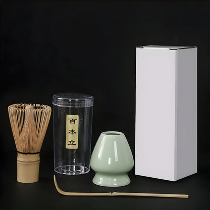 Traditional Japanese Matcha Tea Accessory Set