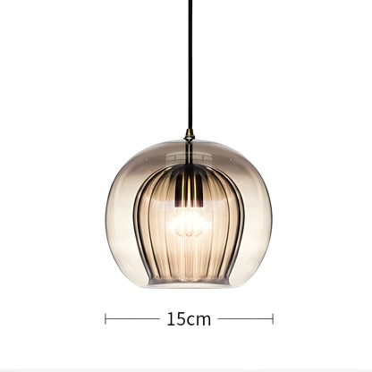 Elegant Glass Drop Pendant Lamp