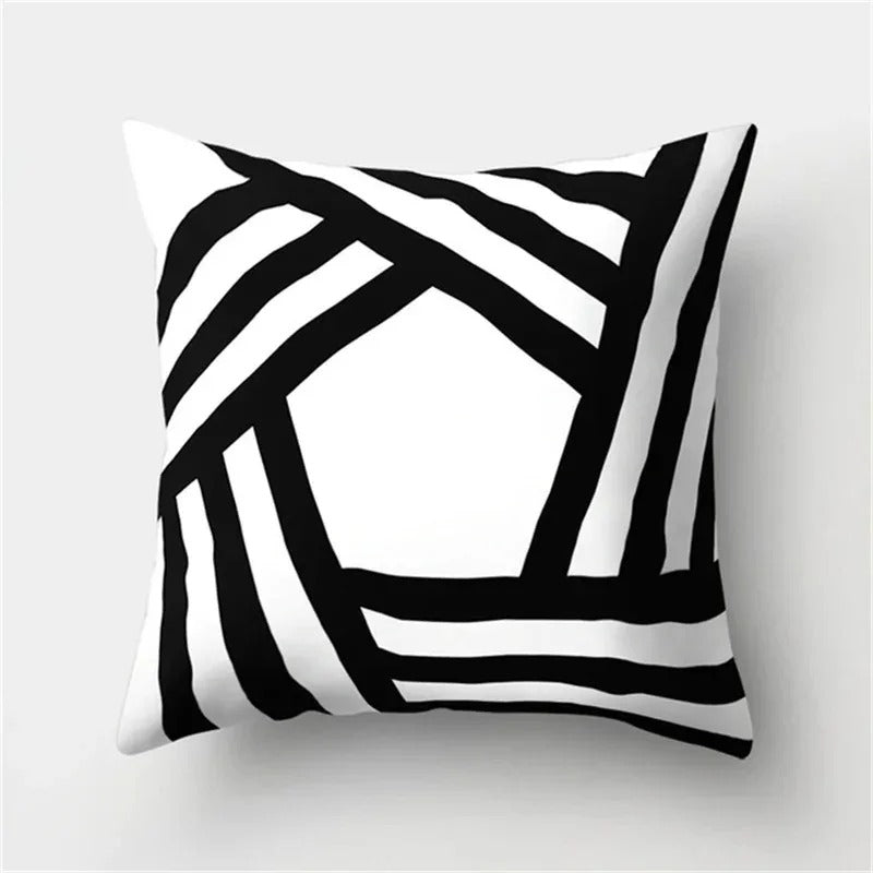 Modern Geometric Decor Pillow Cover