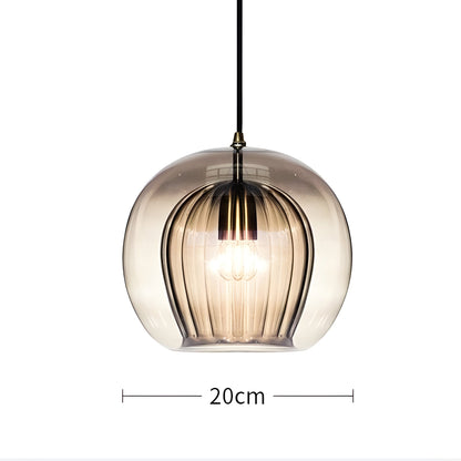 Elegant Glass Drop Pendant Lamp