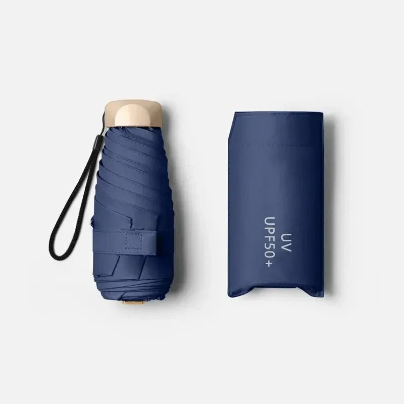 Compact Portable Rain Umbrella (Waterproof & Stormproof)