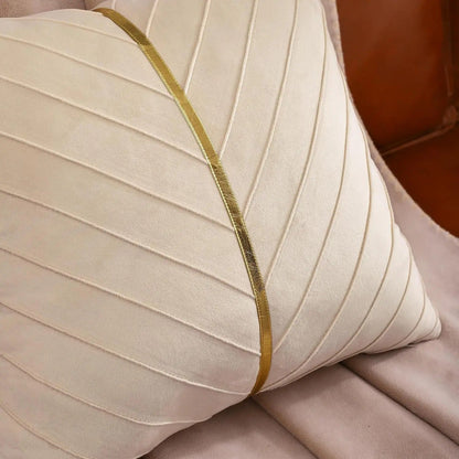 Elegant Black Velvet Cushion Cover