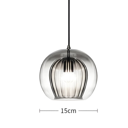 Elegant Glass Drop Pendant Lamp