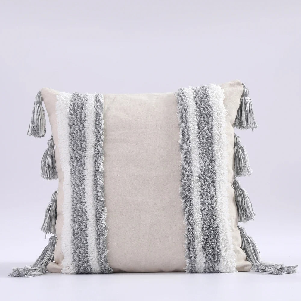 Vintage Textured Pillow Cover