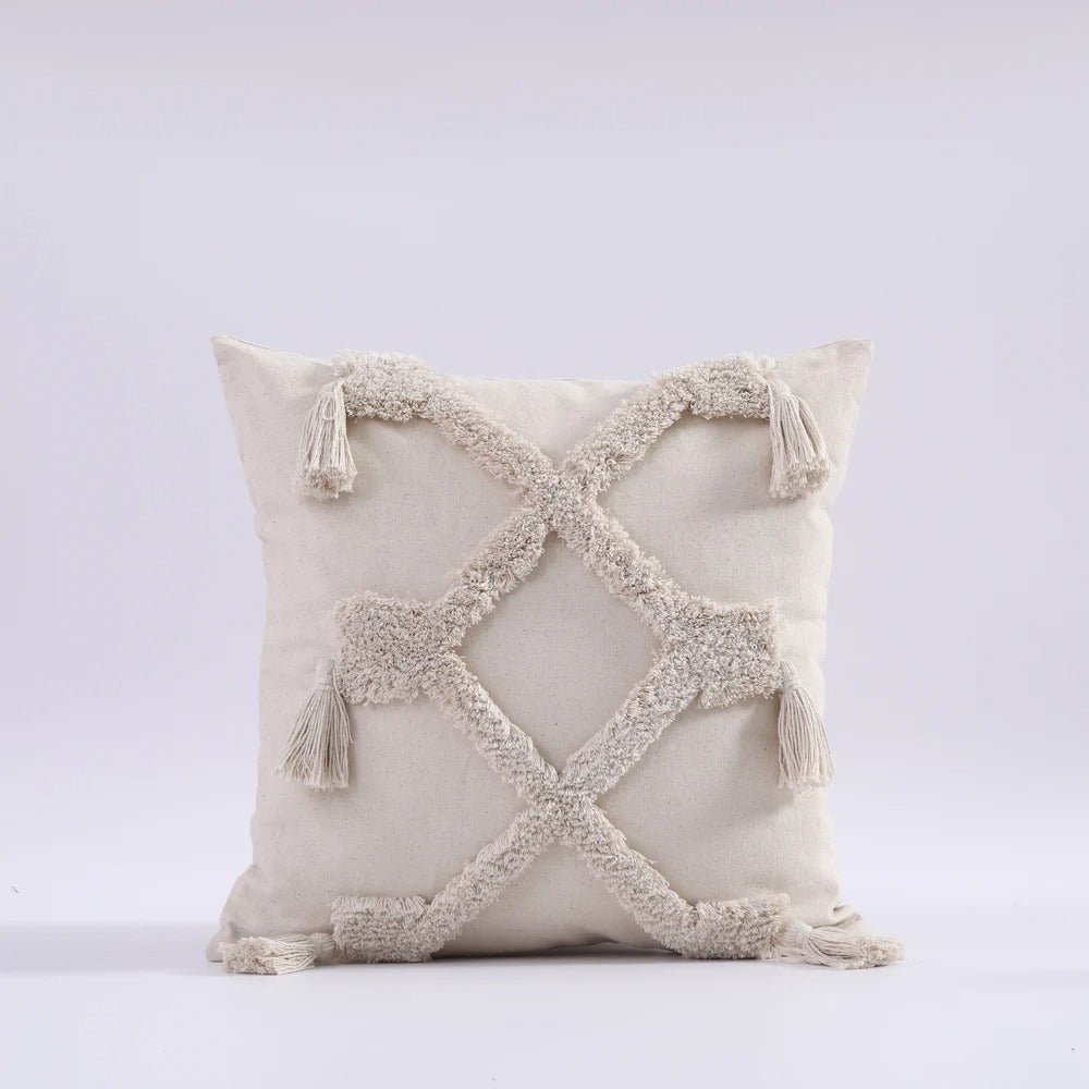 Vintage Textured Pillow Cover