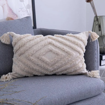 Vintage Textured Pillow Cover