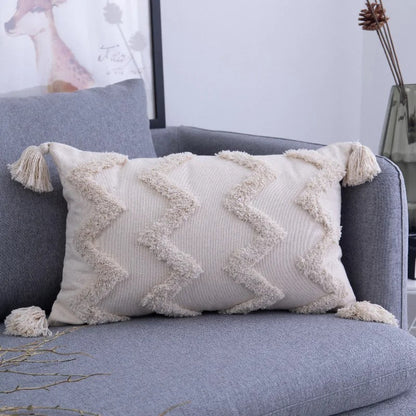 Vintage Textured Pillow Cover