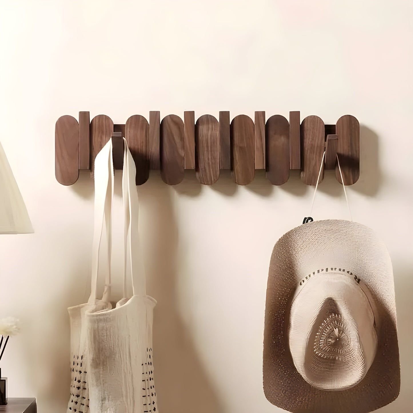 Stylish Wooden Wall Storage Shelf
