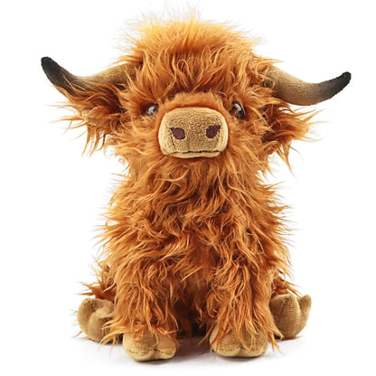 Plush Highland Cow Stuffed Animal Toy - Cofik