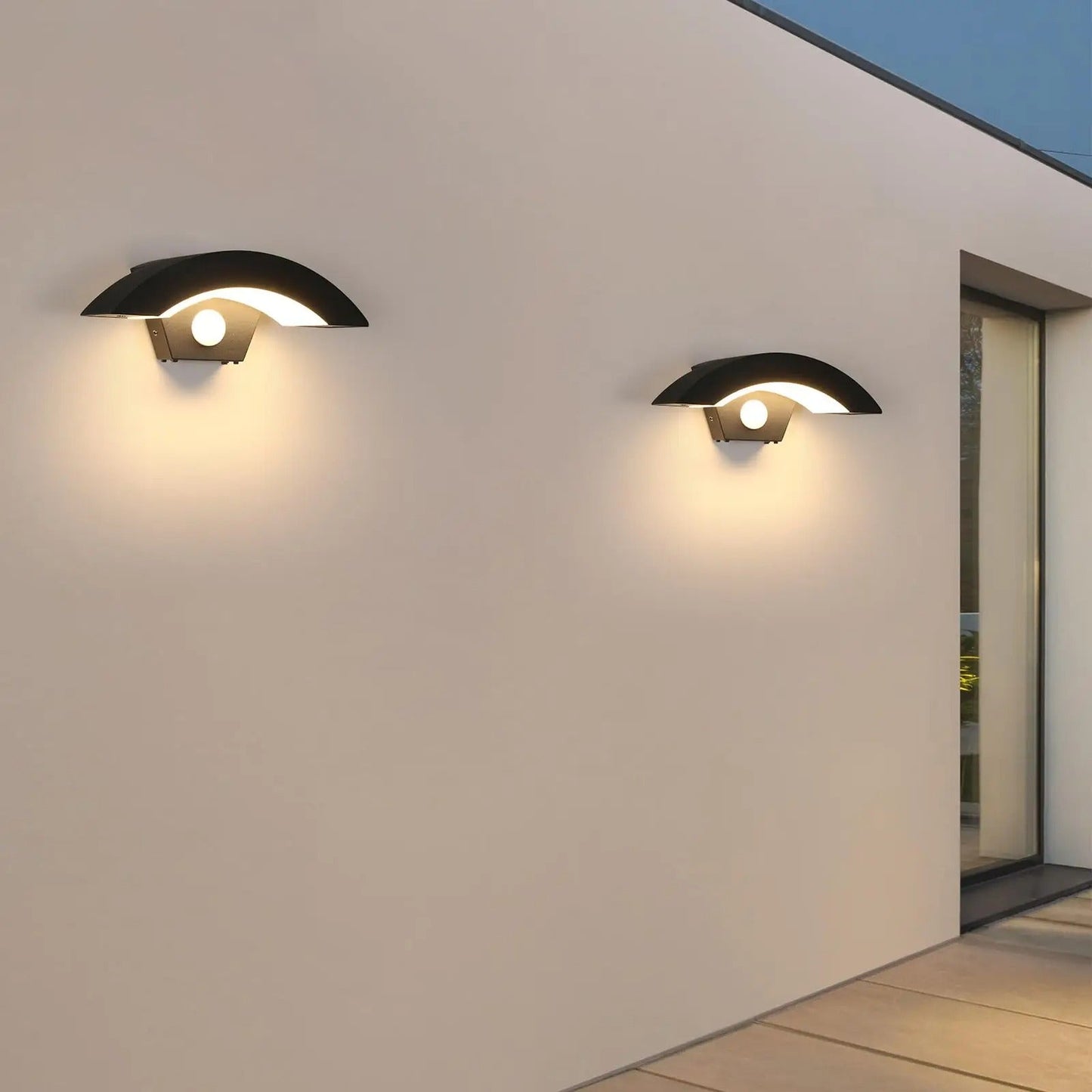 Motion Sensor Outdoor Wall Light 2-Pack - Cofik