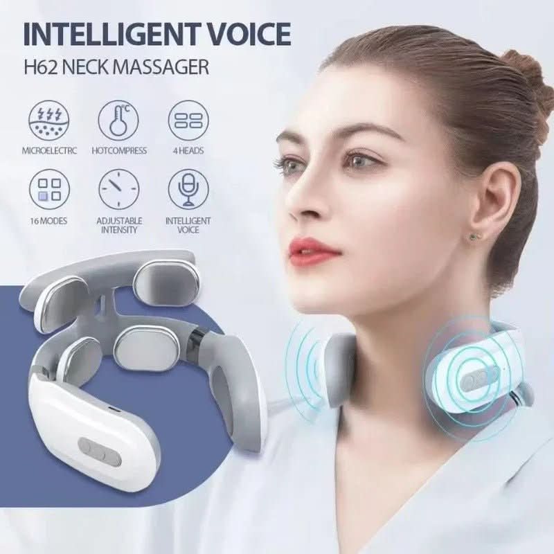 Relaxing 4-in-1 Neck Massager with Heat Therapy