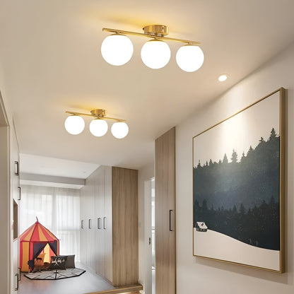 Modern Glass LED Ceiling Lamp