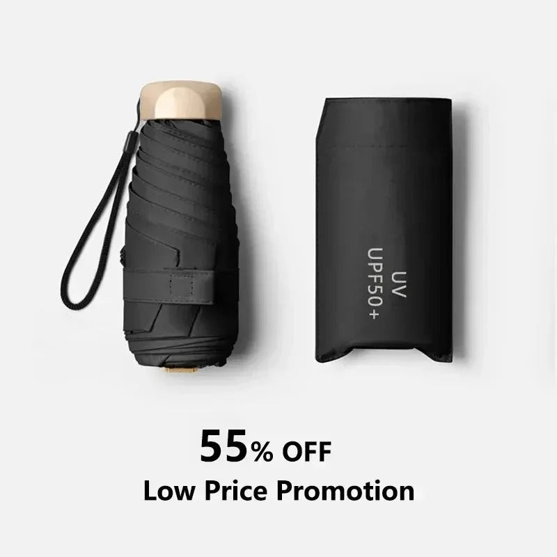 Portable Mini Compact Umbrella with UV Protection
