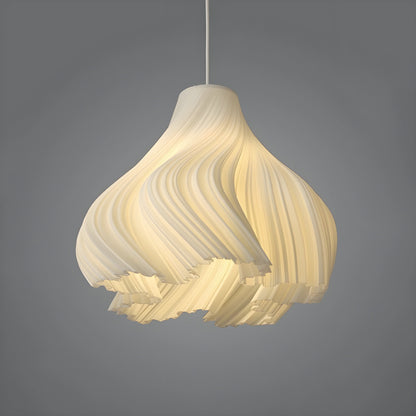 Beautiful 3D Printed Floral Pendant Lamp