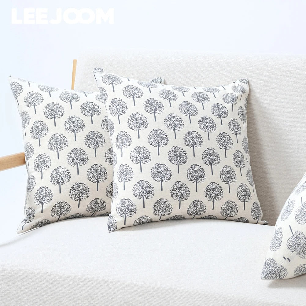 Elegant Linen Pillow Cover